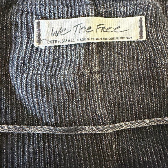 Free People XS thermal hoodie and long sleeve bundle! - Picture 4 of 8